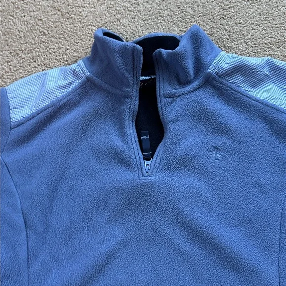 Brooks brothers 1/4 zip fleece pullover - Picture 2 of 8